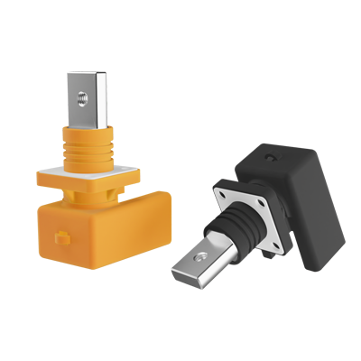 Bolt connectorRound cover